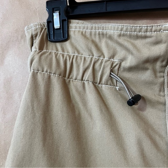 Urban Outfitters | Terra High-Waisted Paperbag Pants Button Fly Trousers Size S - Picture 5 of 11